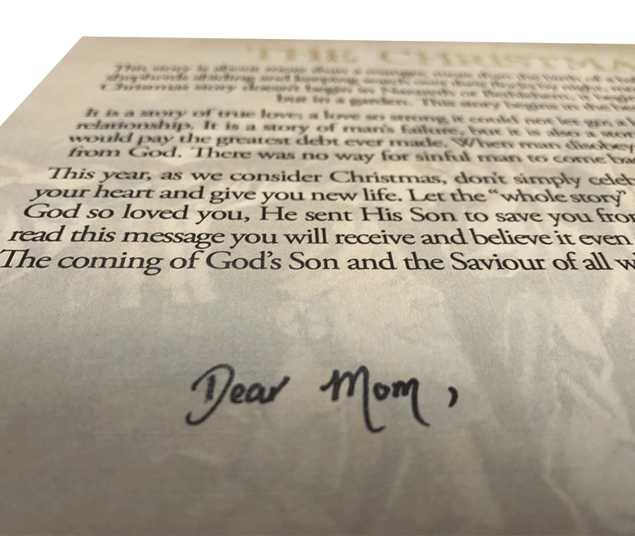 The Christmas Book personalized with 