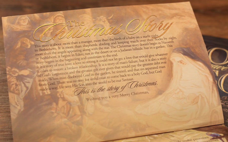 Room to sign or personalize