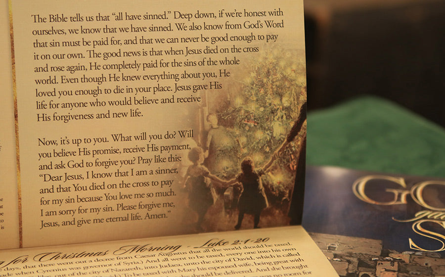 Salvation invitation